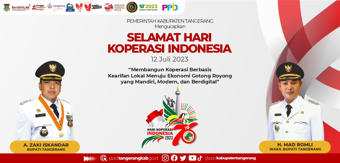 Selamat Hari Koperasi Indonesia